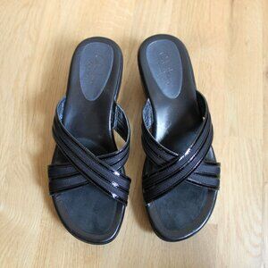 Cole Haan Slip On Slide Sandals Nike Air Sole 8